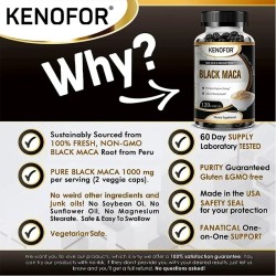 Best Maca for Men and Women – Relieves Fatigue, Anxiety, Increases Energy, Improves Stamina
