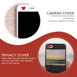 Plastic Decorative Sticker Portable Webcam