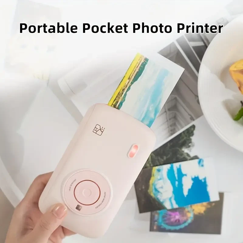 HPRT Photo Printer, a 2X3 Mini Portable Color Photo Printer