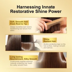 PURC Morocco Argan Oil Nourishing Hair Oil – Smoothing Shine Soft Hair Serum for Repairing Damaged