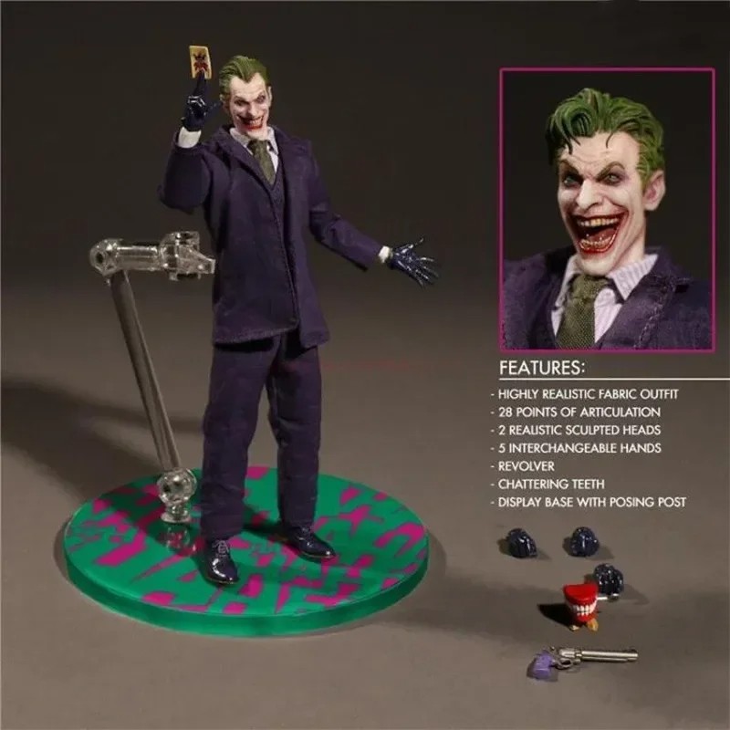 DC Anime Mezco Comics Batman Action Doll Statue – Exquisite Handmade Model
