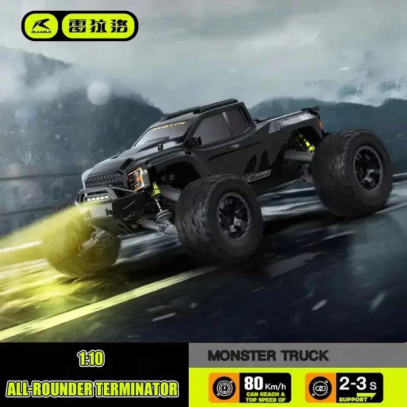 RC Cars RZ001 Monster Truck Omnipotent Terminator 4WD 1:10 Brushless Electric Off-Road RC Model Toy Car