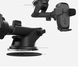 Car Intelligent Automatic Induction Suction Cup Type Wireless Charging Bracket