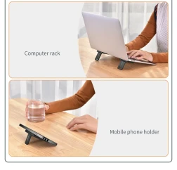 Lazy Bracket Foldable Carrying Belt Increased Ottoman Invisible Notebook Portable Bracket Gift