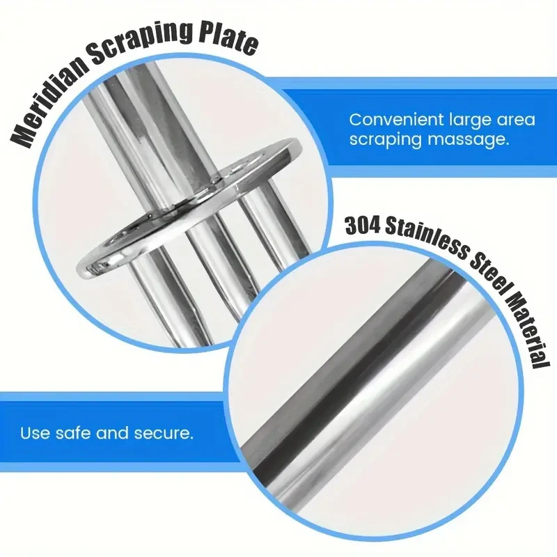 SALORIE 3-Prong Face & Full Body Massage Tool