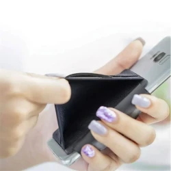 Lycra phone back sticker card holder bracket Lycra