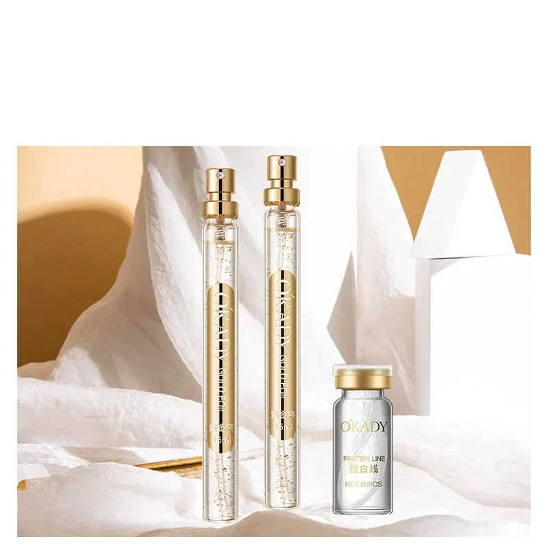 Gold Protein Peptide Maintenance Set Lifting Fine Lines Beauty Salon Set