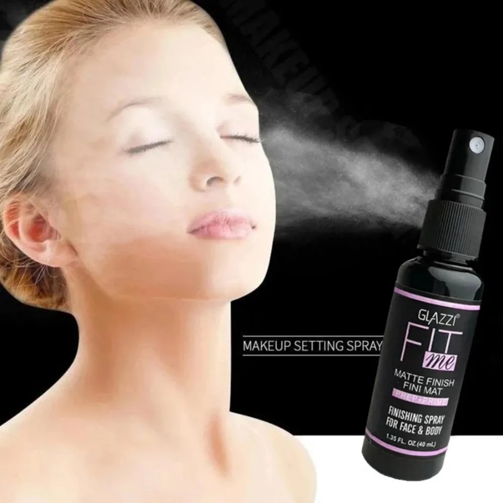 Long-Lasting Makeup Setting Spray – Moisturizing Matte Finish with Oil Control