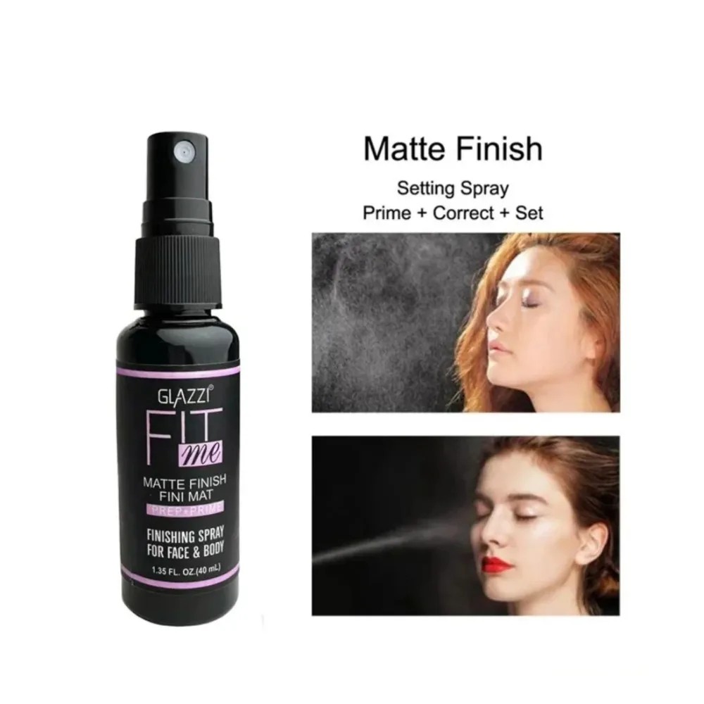 Long-Lasting Makeup Setting Spray – Moisturizing Matte Finish with Oil Control