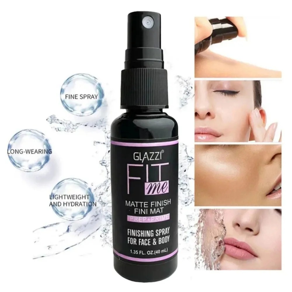 Long-Lasting Makeup Setting Spray – Moisturizing Matte Finish with Oil Control