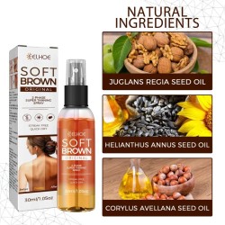 Self Spray Tan Natural Tanning Oil Mousse – Gradual Face and Body Moisturizer, Quick Dry, 30ml