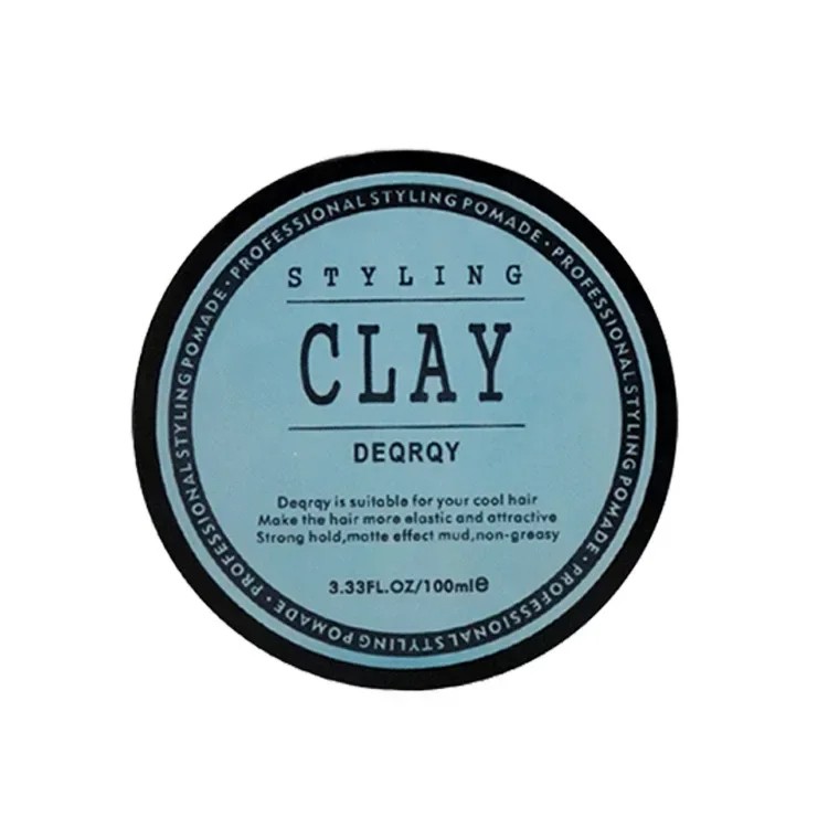 Fashion Matte Finished Hair Styling Clay – High Strong Hold, Low Shine Wax for Men, Daily Use