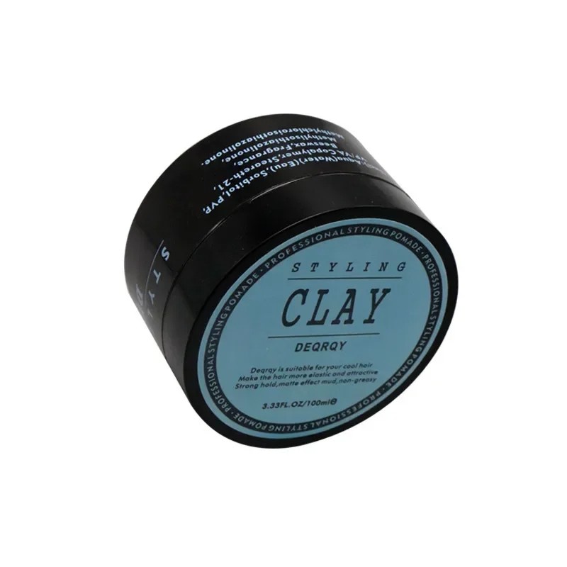 Fashion Matte Finished Hair Styling Clay – High Strong Hold, Low Shine Wax for Men, Daily Use