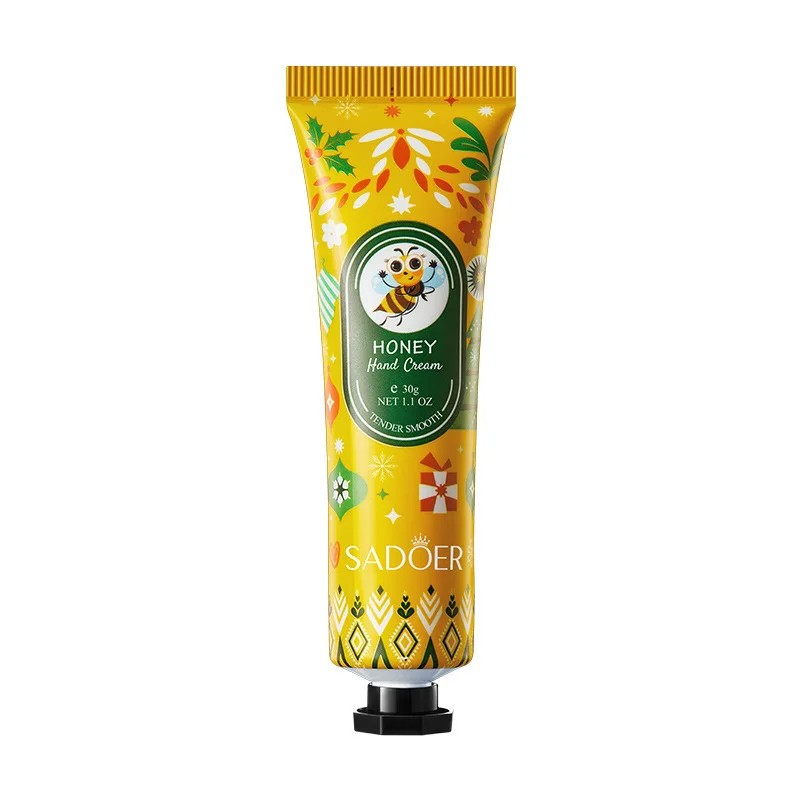 SADOER Honey Hand Cream – Moisturizing, Brightening, and Repairing for Dry, Cracked Hands