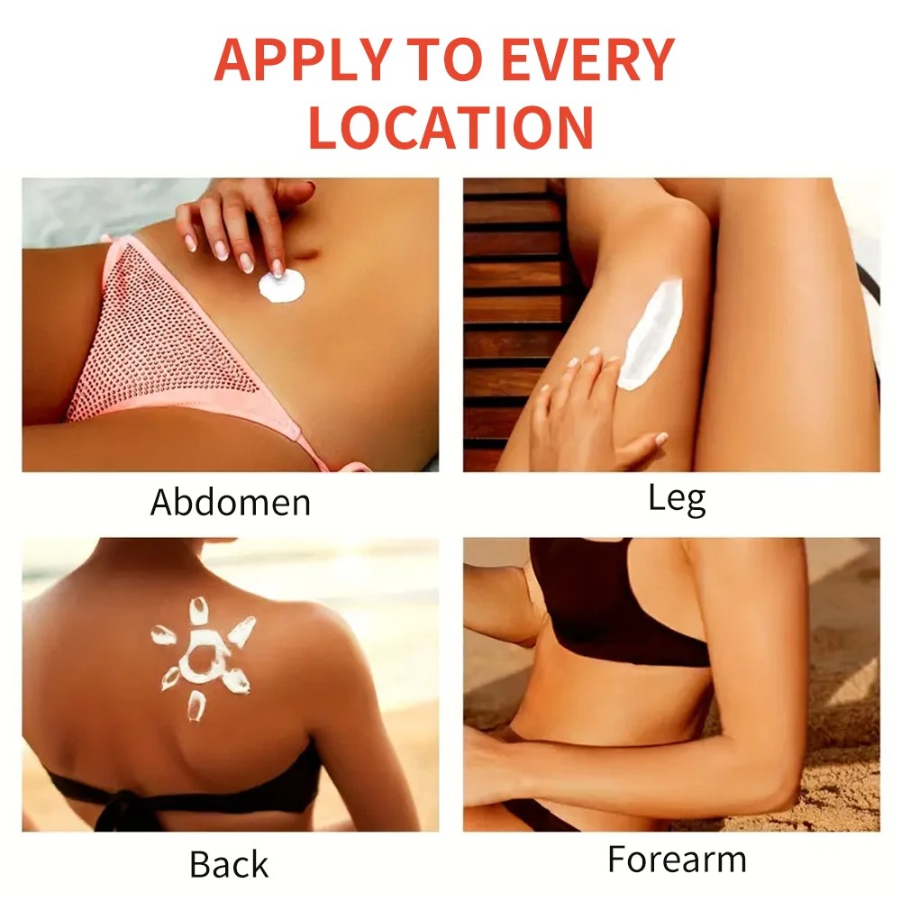 4fl.oz Watermelon Tanning Cream – Waterproof Self-Tanning Cream for Long-Lasting Bronze Skin
