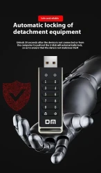 Intelligent Digital Button Encryption High-speed USB30 File Confidentiality Protection Security