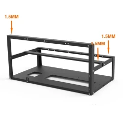 Multi-function Graphics Card Holder Single Power Supply Rack