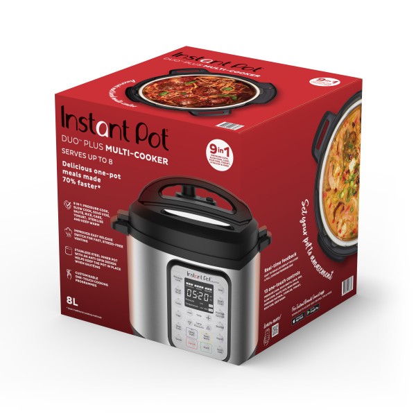 Duo Plus Multi Cooker 8L - Instant Pot