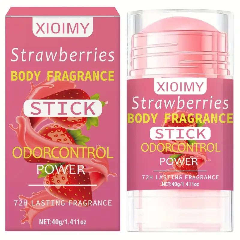 Xioimy Strawberry & Vanilla Body Fragrance Stick - 40g