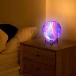 Lunar Light 128 Colors Galaxy Light Table Lamp – Starry Sky Light
