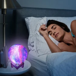 Lunar Light 128 Colors Galaxy Light Table Lamp – Starry Sky Light