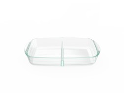 Divided Glass Bakeware 8x12" 2.6L - Pyrex