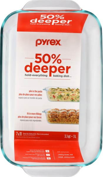 Deep Glass Baking Dish 3L - Pyrex