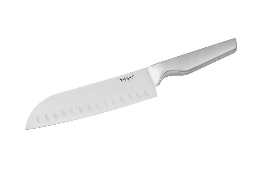 Signature Stainless Steel Santoku 18cm - Wiltshire