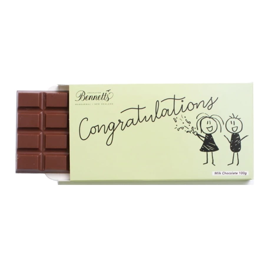 Message Bar | Congratulations | Milk Choc