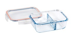 Rectangle Glass Container with 2 Dividers 930ml - Wiltshire