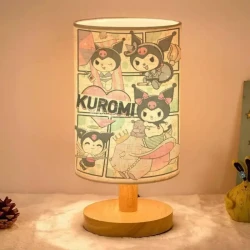 Melody Elegant Kuromi-Themed Table Lamp – Adjustable Tri-Color Lighting & Extendable Design for Bedroom & Living Room Charm