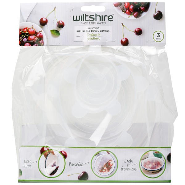 Bowl Cover Silicone 3Pieces - Wiltshire