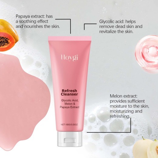 Gentle Cleansing Balance Delicate Pores Moisturizing Not Oily Facial Cleanser