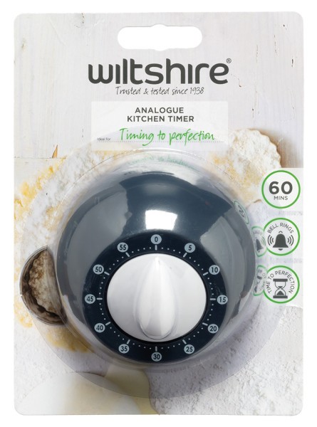 Wind Up Timer - Grey - Wiltshire
