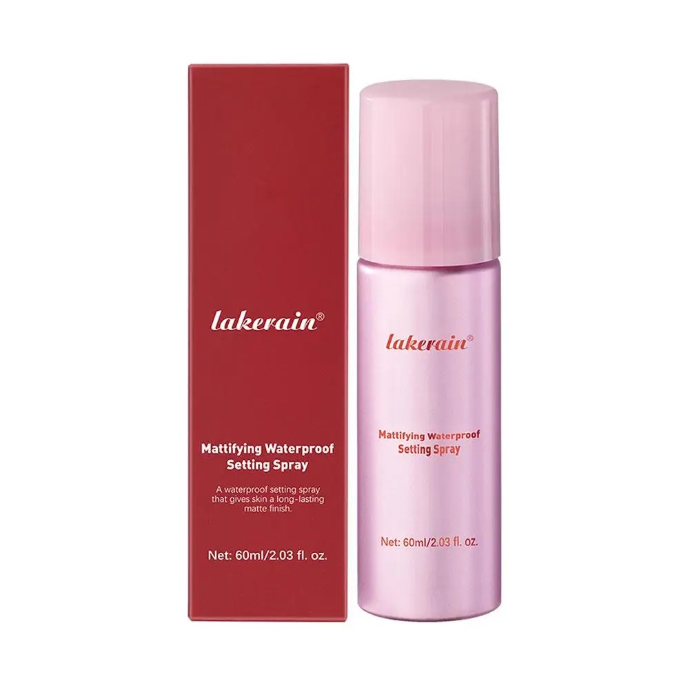 Mattifying Waterproof Setting Spray – Oil Control and Non-Sticky Makeup Fixer
