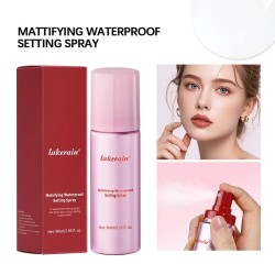 Mattifying Waterproof Setting Spray – Oil Control and Non-Sticky Makeup Fixer