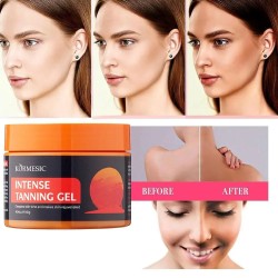 140ml Tanning Mousse Cream – Self Tanner Bronzer for Natural Sunless Tan