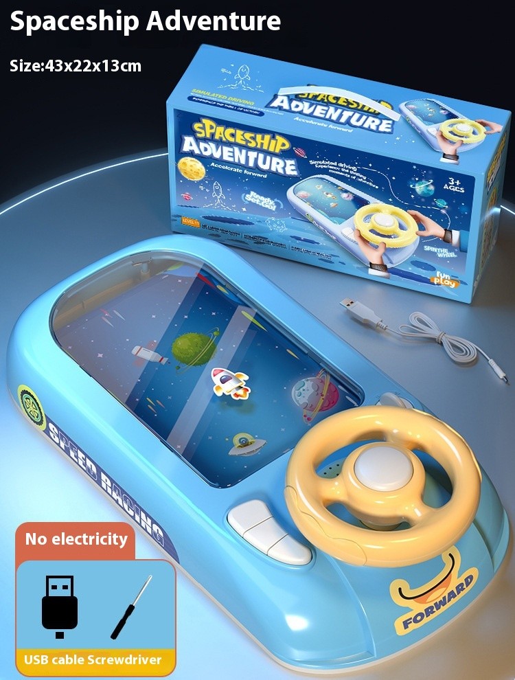 Interactive Musical Steering Wheel Toy