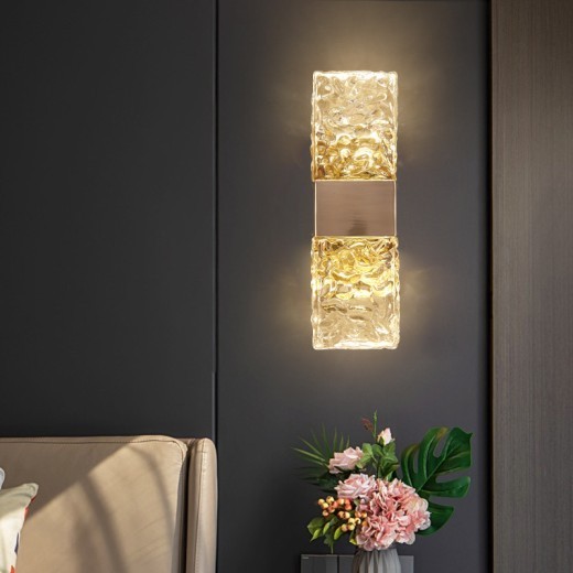 Stainless Steel Wall Lamp New TV Wall Lamp Bedside Lamp Mysterious