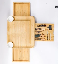 Three Draw Cheese Plate Set