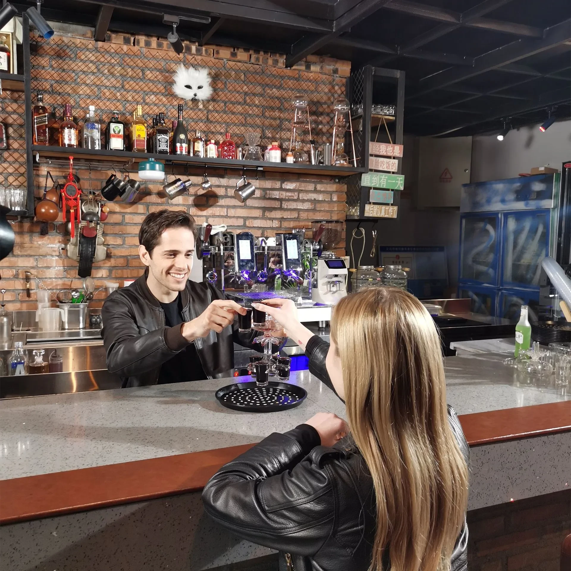 6 Shot Glass Dispenser And Holde