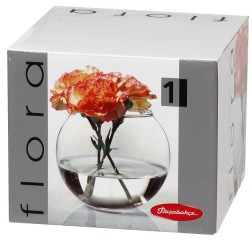 Flora Round Vase 102mm - Pasabahce