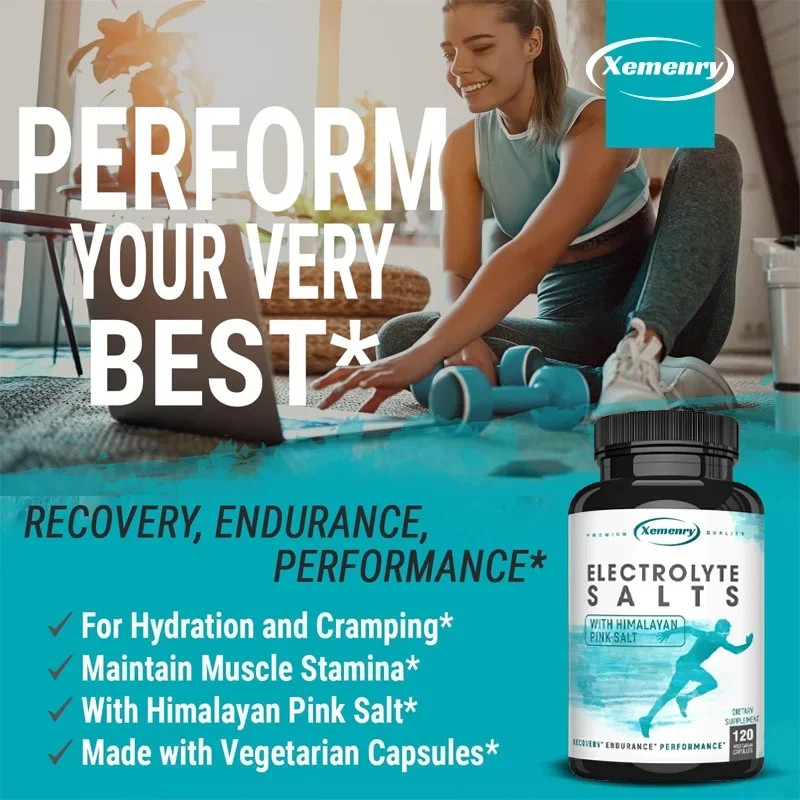 Electrolyte Capsules – Promote Muscle Movement and Energy Production