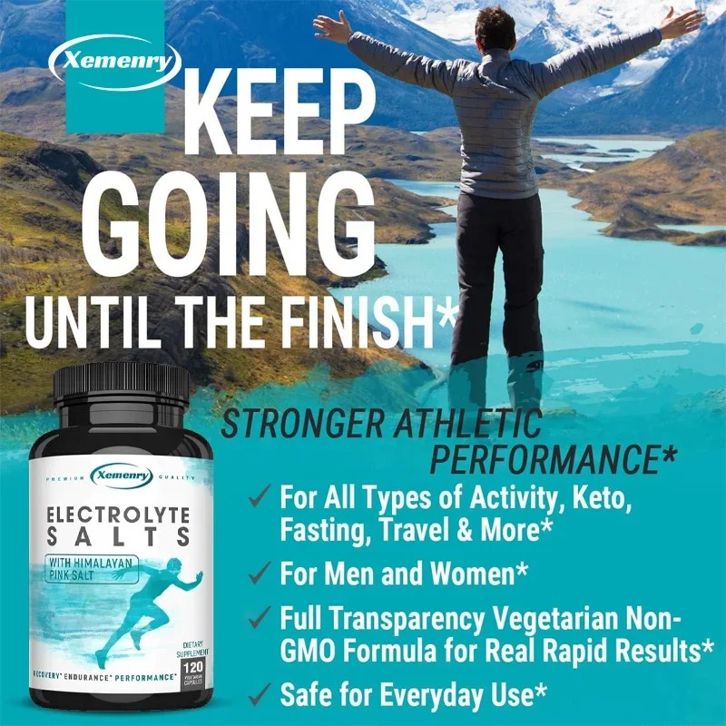 Electrolyte Capsules – Promote Muscle Movement and Energy Production
