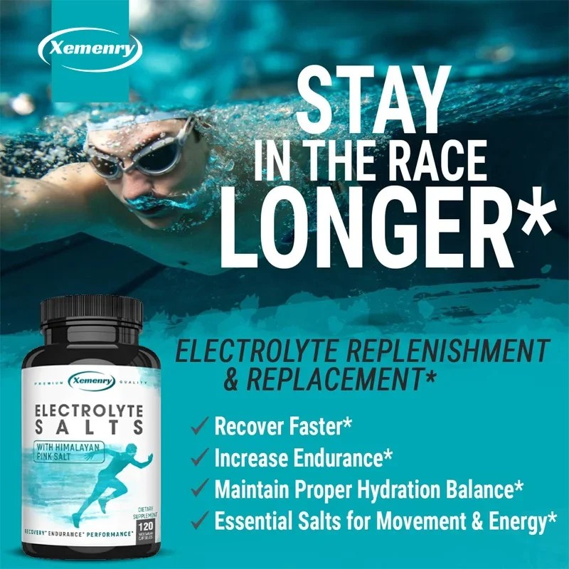 Electrolyte Capsules – Promote Muscle Movement and Energy Production