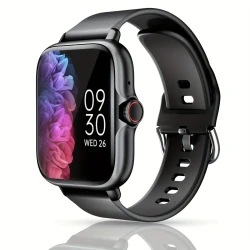 [Full Touch Screen] Sports Smart Watch – 1.83'' Full Touch Screen Display, Sleep Monitoring, Pedometer, and Information Alerts, Compatible with iPhone and Android Phones, Ideal Gift for Men and Women
