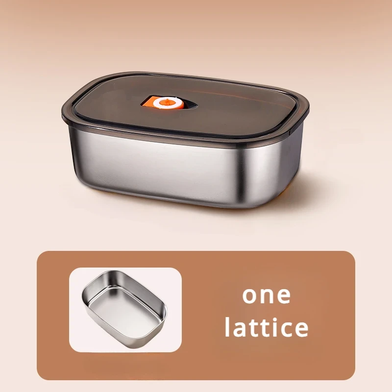 BAIJL Stainless Steel Lunch Box Set with Leak-Proof Seals, Stackable, Dishwasher Safe – Microwave & Oven Safe, Round Food Storage Containers for Work, Adult Bento Box, Outdoor Camping