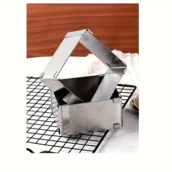 Square Cake Mold Ring, 6-11In Adjustable Stainless Steel Cake Cutter – Premium Baking Tool for Professional Results