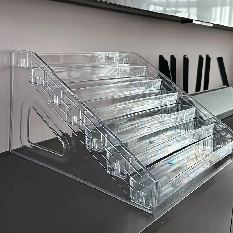 Versatile Acrylic Display Rack for Toy Cars & Jewelry – Stackable, Multi-Layer Design, Perfect for Christmas & Holiday Gifts