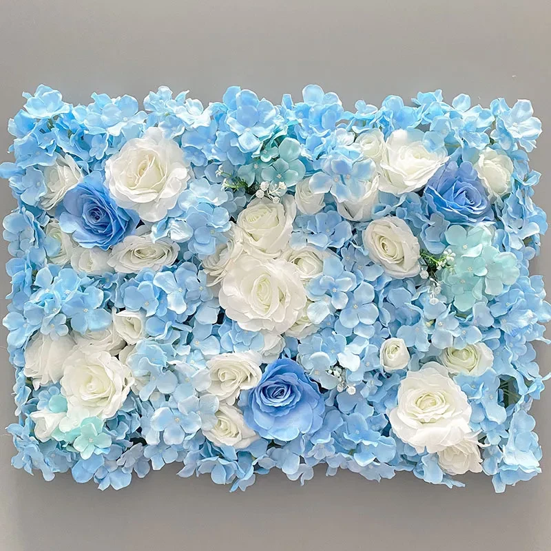 Outdoor Fake Flower Wall